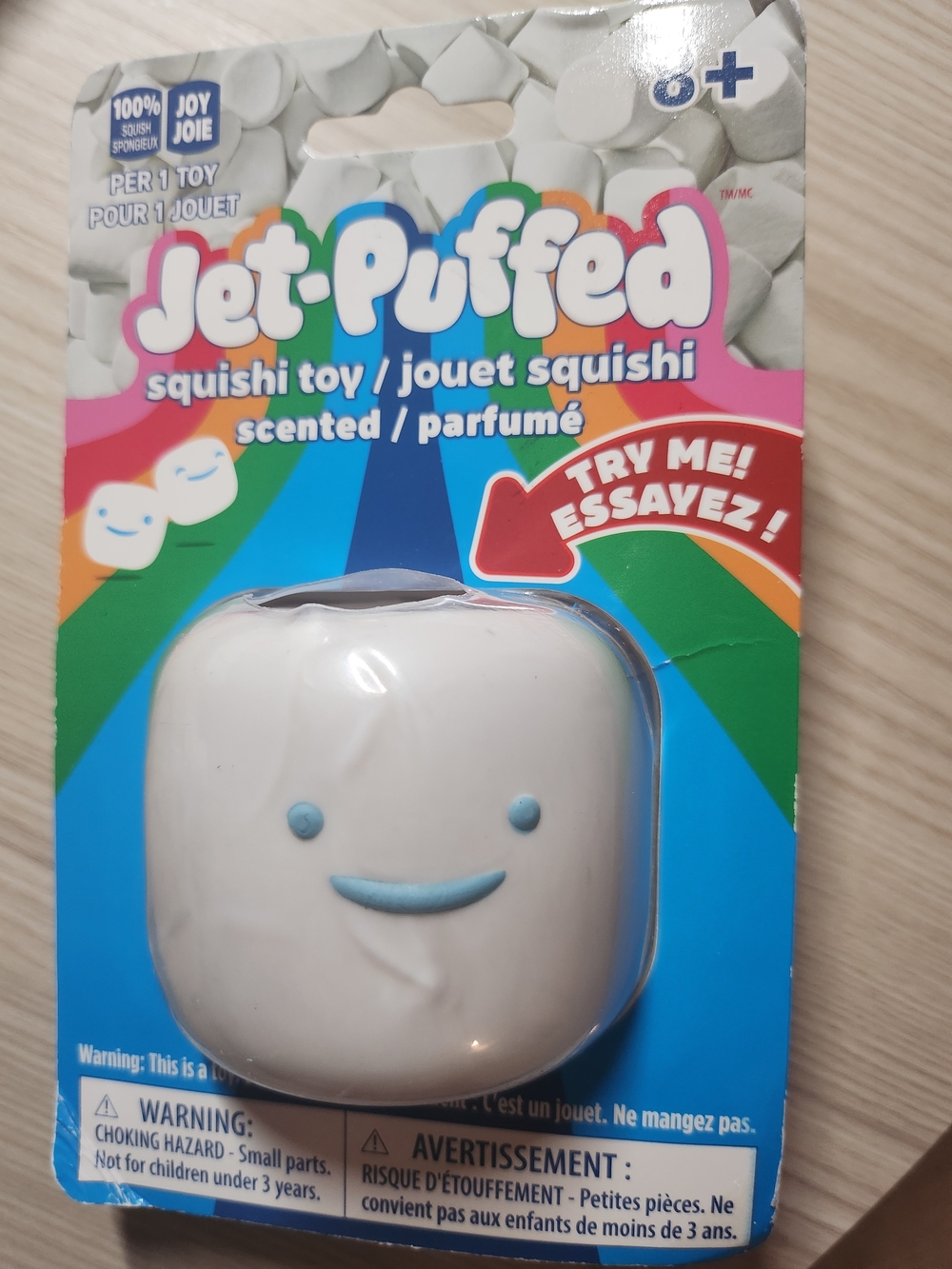 Jet-Puffed Marshmallow Scented Squishi Toy